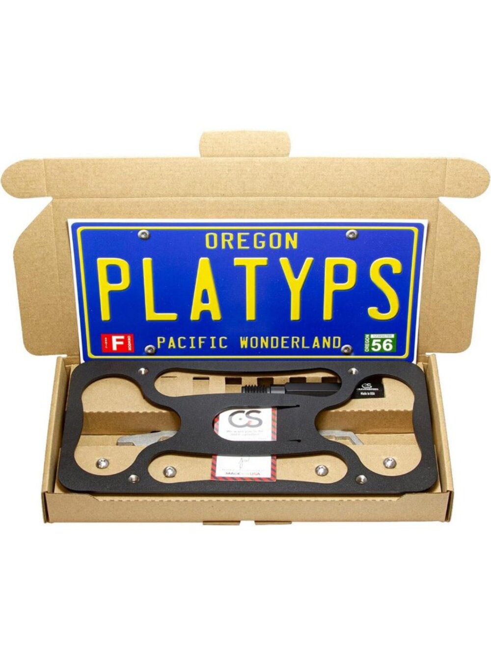 License Plate Mount for Porsche Macan 2017-2026 | No Drill, Quick Install